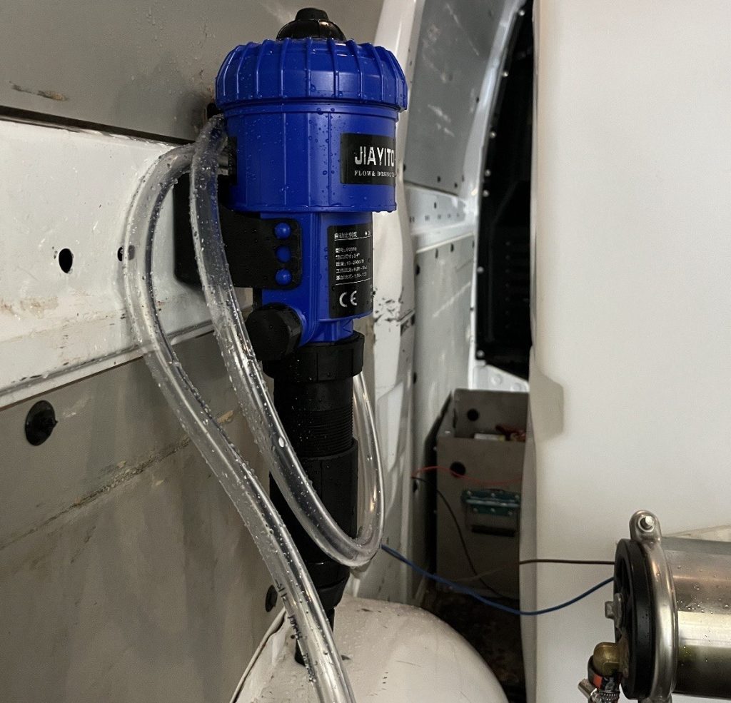 Wasseraufbereitung im Fahrzeug von CleanWelle